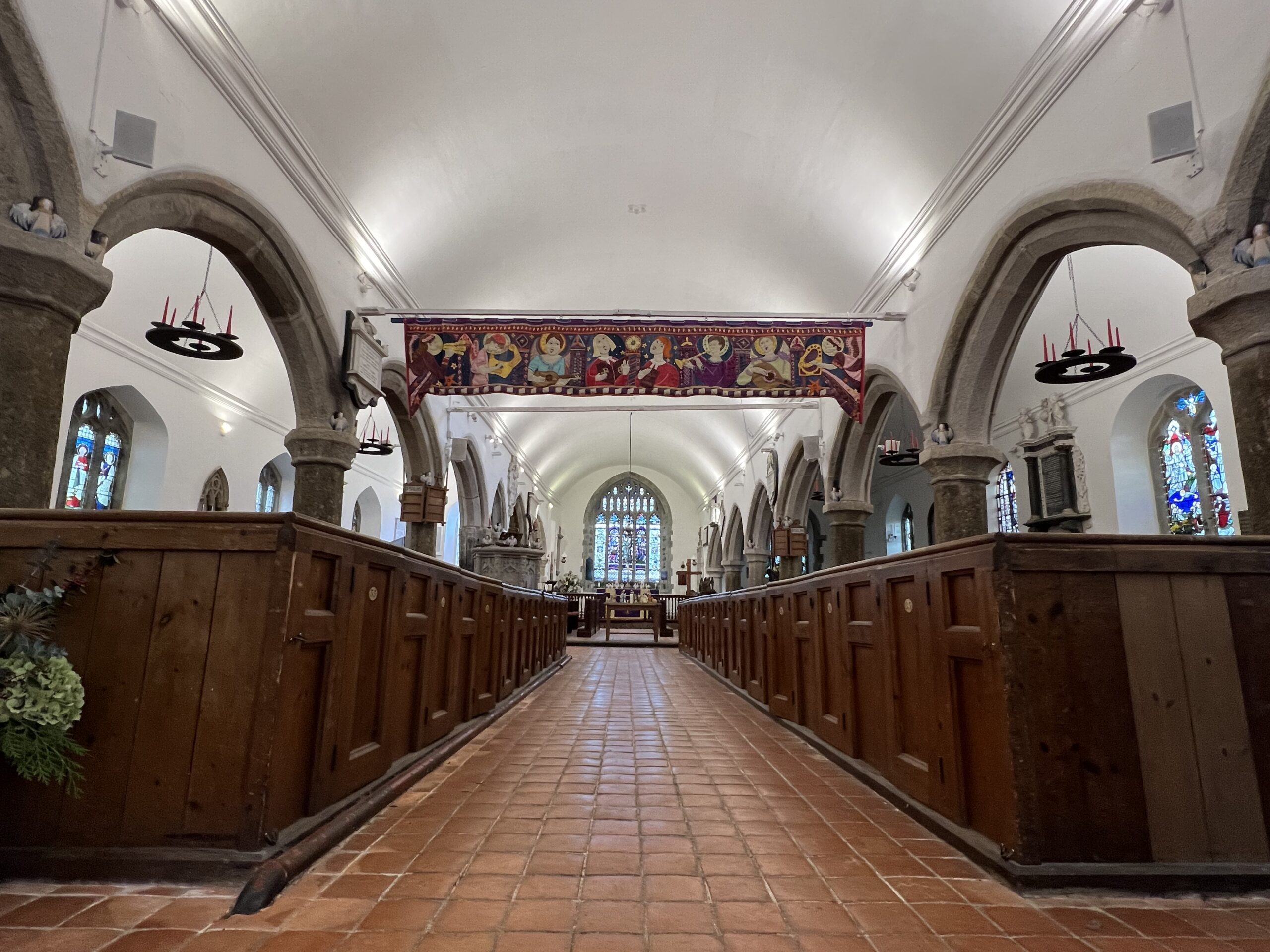 St Pol De Leon Church in Penzance Cornwall