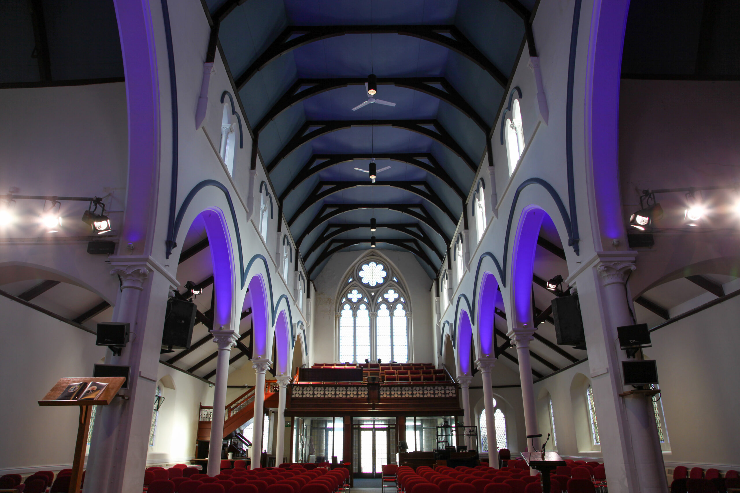Anolis by Robe lighting installation in Launceston Cornwall